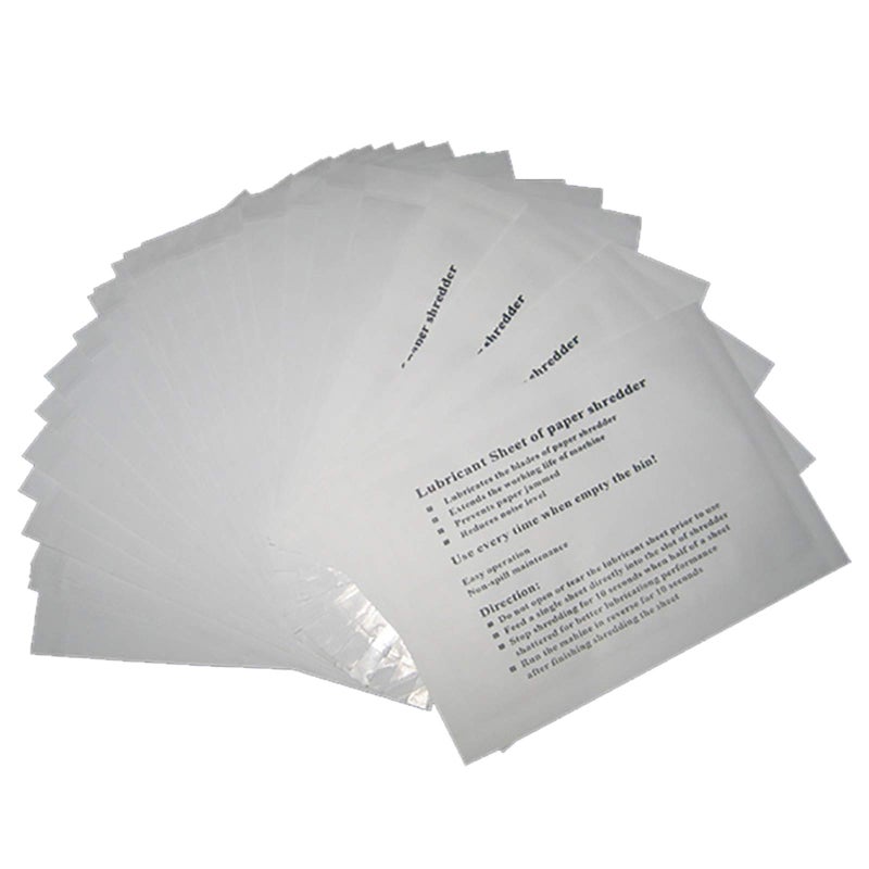 VANRA Shredder Lubricant Sheets (Pack of 12) - Image 1